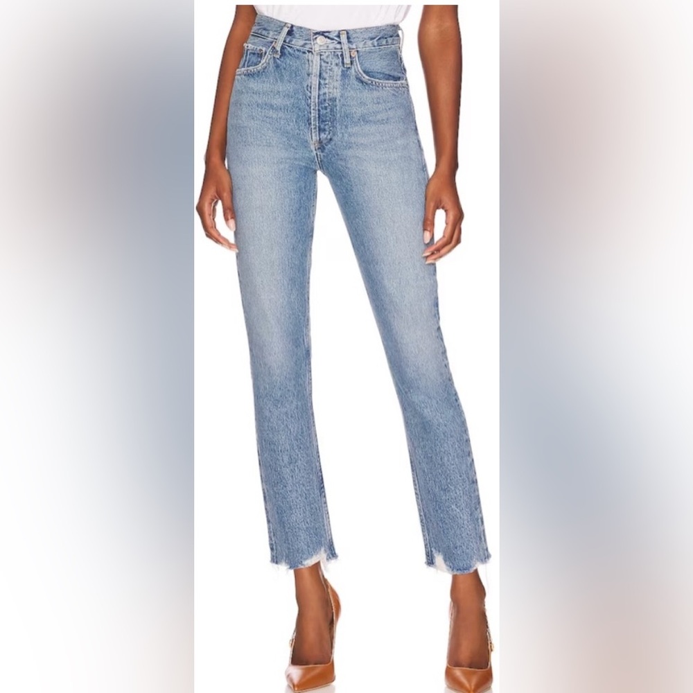 Women’s AGOLDE Riley High Rise Straight Crop